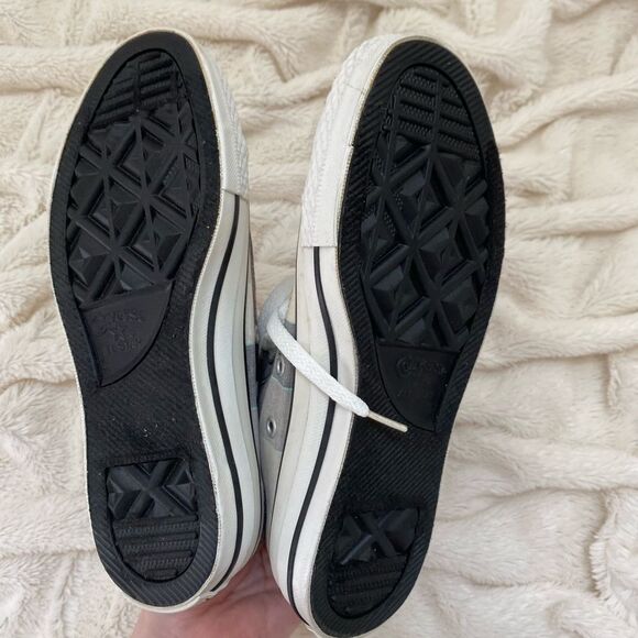 NWOT Converse All Star high top plaid sneakers - Picture 3 of 5